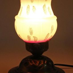 SOMIL Decorative Glass Shade Table Lamp-image-97