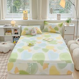 JC HOME Blue & Green Ethnic Motifs 140 TC King Bedsheet with 2 Pillow Covers-image-10
