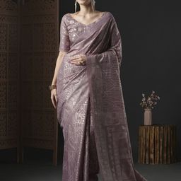 Mitera Woven Design Zari Saree-13
