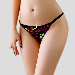 lola  dola Lola Dola Printed Low-Rise G-String Thong Briefs StringP-002-52 image 5