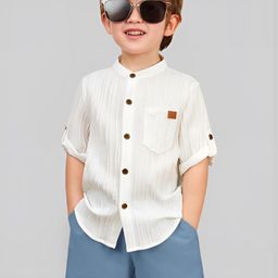 Ocvito Blue Pure Cotton Co-Ords-image-35