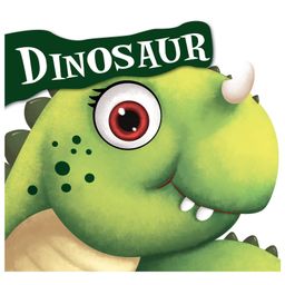 Board Book Dinosaur Cutout Board Book - English-74