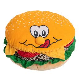 Ultra Hamburger Shaped Cushion - Brown-image-4