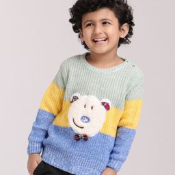 Babyoye Acrylic Bear Pullovers - Multicolor-picture-27