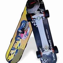 JASPO Crazy Cars Fiber Beginner Skateboard - Multicolor-18