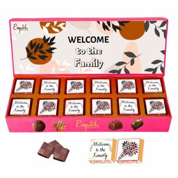 Expelite Welcome To The Family Chocolates Gift - 200 gm-image-66