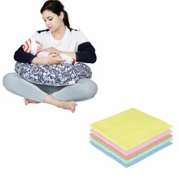 Lulamom Nursing Pillow with Cover Floral Print & Muslin Napkin - Navy-image-120