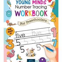 Young Minds Number Tracing Workbook - English-13