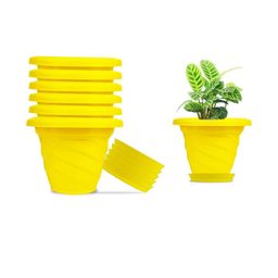 Twister Planter Pot for Indoor & Outdoor Plants-65
