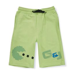 Gini and Jony Boys Typography Printed Shorts-1