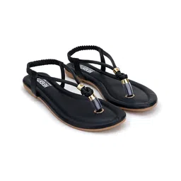 HEIGHTEN Women Open Toe Flats-image-4
