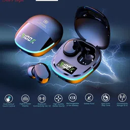 SWISS MILITARY Wireless Bluetooth Earbuds Earphones With Digital Display & Touch Control image 2