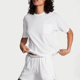 Victoria's Secret Pure Cotton T-shirt With Shorts-image-17