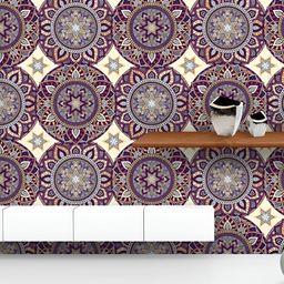 ArtzFolio Printed UV-Resistant Anti-Bacterial Vintage Ethnic Style Peel & Stick Wallpaper-image-41