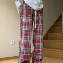 StyleCast Men Original Checked Regular Fit Trousers-image-40