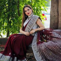 PAYAL CREATION Woven Design Banarasi Saree-image-9