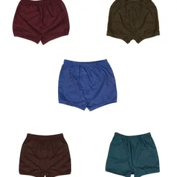 VIRUKSHAM Girls Pack of 5 Cotton Basic Panties VH 502 Ramvi dr 0-6m-5p-33