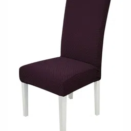 HOUSE OF QUIRK Maroon Removable & Washable Chair Cover-image-15
