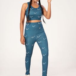 POOJARAN Women Printed Round Neck Tracksuits-image-91
