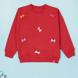KiddoPanti Girls Round Neck Sweatshirt-picture-34
