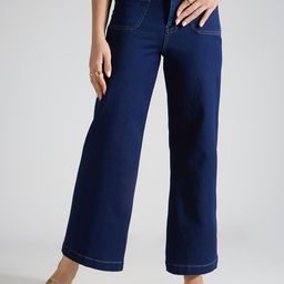 TARAMA Women High-Rise Stretchable Dark Regular Jeans-picture-21