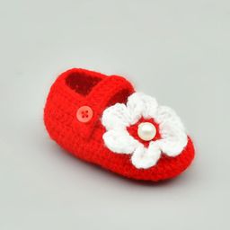 FUNKRAFTS Girls Embellished Pure Wool Booties-72