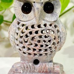 Altaica Grey Owl Figurine Showpiece-image-63