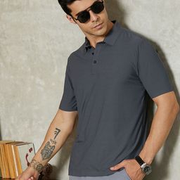 Campus Sutra Men Striped Polo Collar T-shirt-picture-30