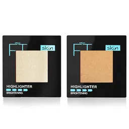 Adbeni Set Of 2 Imported Color & Strokes Baked Highlighter - Shade 01-04-16