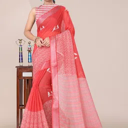 SIMPLYETHNIC Embellished Zari Saree-picture-42