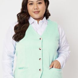 BRINNS V-Neck Tailored Fit Waistcoat-image-98