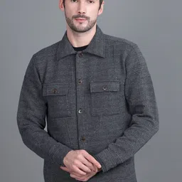 Antiloop Men Open Front Jacket-3
