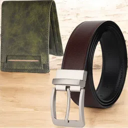 Metronaut Men Accessory Gift Set of Wallet and Belt-image-70