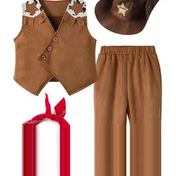 StyleCast x Revolte Kids V-Neck Printed Top With Trousers-image-54