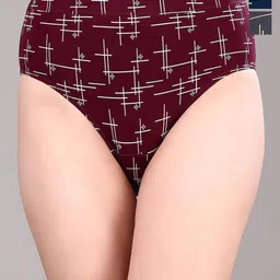 Soie Women Pack Of 3 Printed High-Rise Hipster Briefs-picture-47