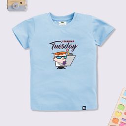 YK X Minute Mirth Boys Dexter Printed T-shirt-image-56