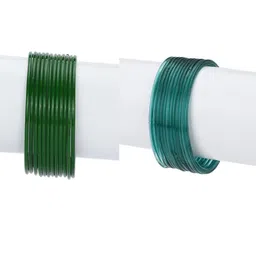 1ST TIME Tan ,Green Set of 2 Alloy Bangle-8