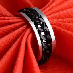 Heer Collection Unisex Platinum-Plated Thumb Ring-picture-0