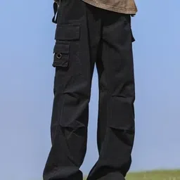 StyleCast Men Regular Fit Mid-Rise Flat-Front Trousers-picture-48
