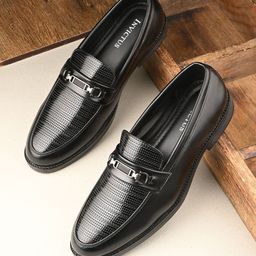 INVICTUS Men Leather Formal Loafers-picture-42
