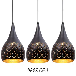 Decorcity Black 3 Pieces Ceiling Lamp-19