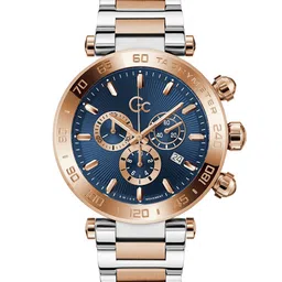 GC Men Dial & Stainless Steel Straps Analogue Watch Z50002G7MF-39