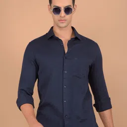 Crimsoune Club Men Slim Fit Opaque Printed Casual Shirt-picture-45