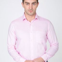 Sparky Men Solid Spread Collar Cotton Formal Shirt-image-48