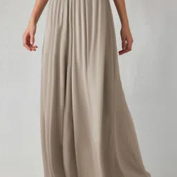 StyleCast Women A-Line Slip-On Maxi Skirt-image-47