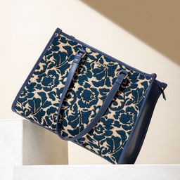 Berrylush Floral Printed Structured Shoulder Bag-15