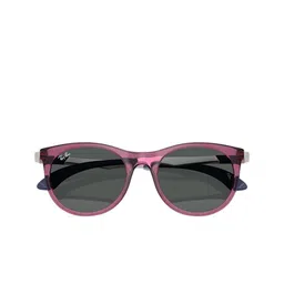 Ray-Ban Junior Kids Rectangle Sunglasses with UV Protected Lens 8056262418284 image 3