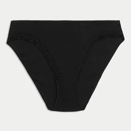 Marks & Spencer High-Rise Basic Briefs T616230LBLACK-image-0