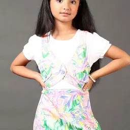 V-Mart Floral Print A-Line Dress-image-81