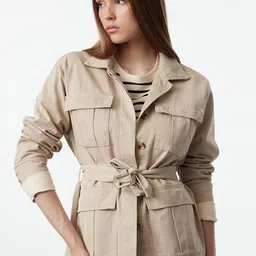 Trendyol Women Longline Tailored Jacket-image-46